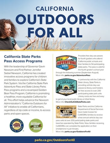 CA Outdoors for all