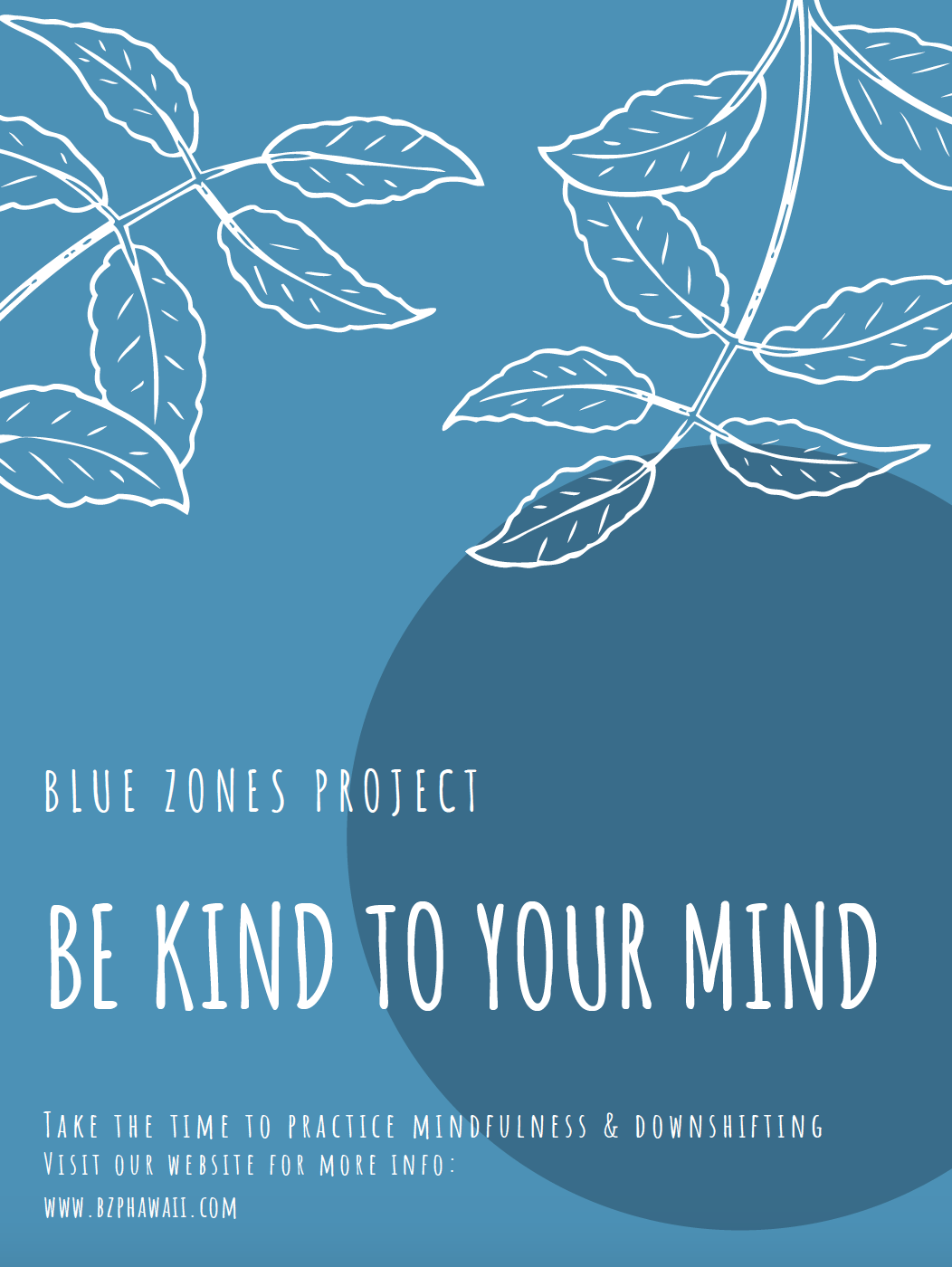 Be Kind to Your Mind Poster