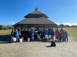 presidents day natividad creek park clean up