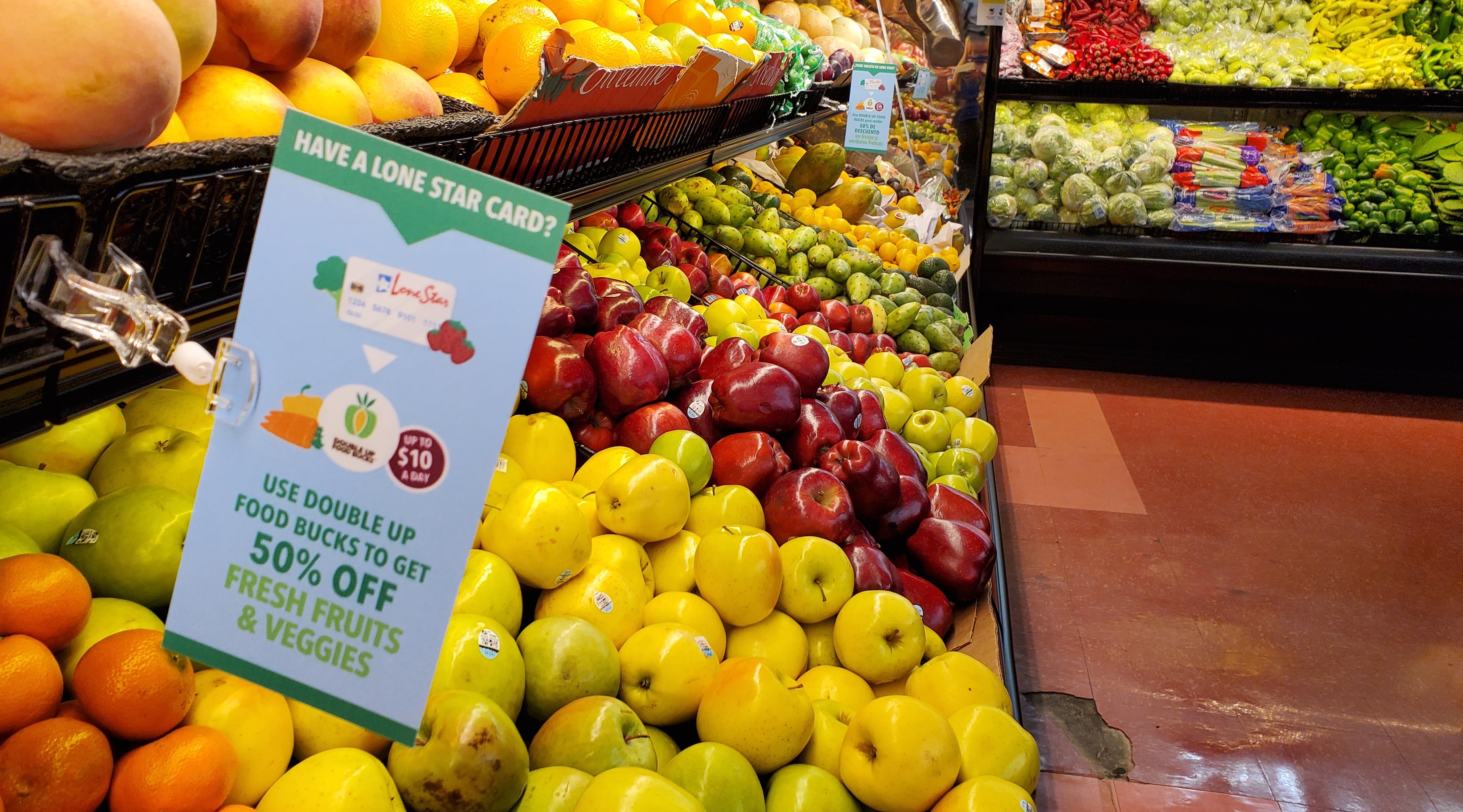DOUBLE UP FOOD BUCKS PROVIDES MORE FRESH PRODUCE FOR YOUR BUCK