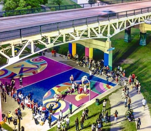 new mural supports the art of well-being