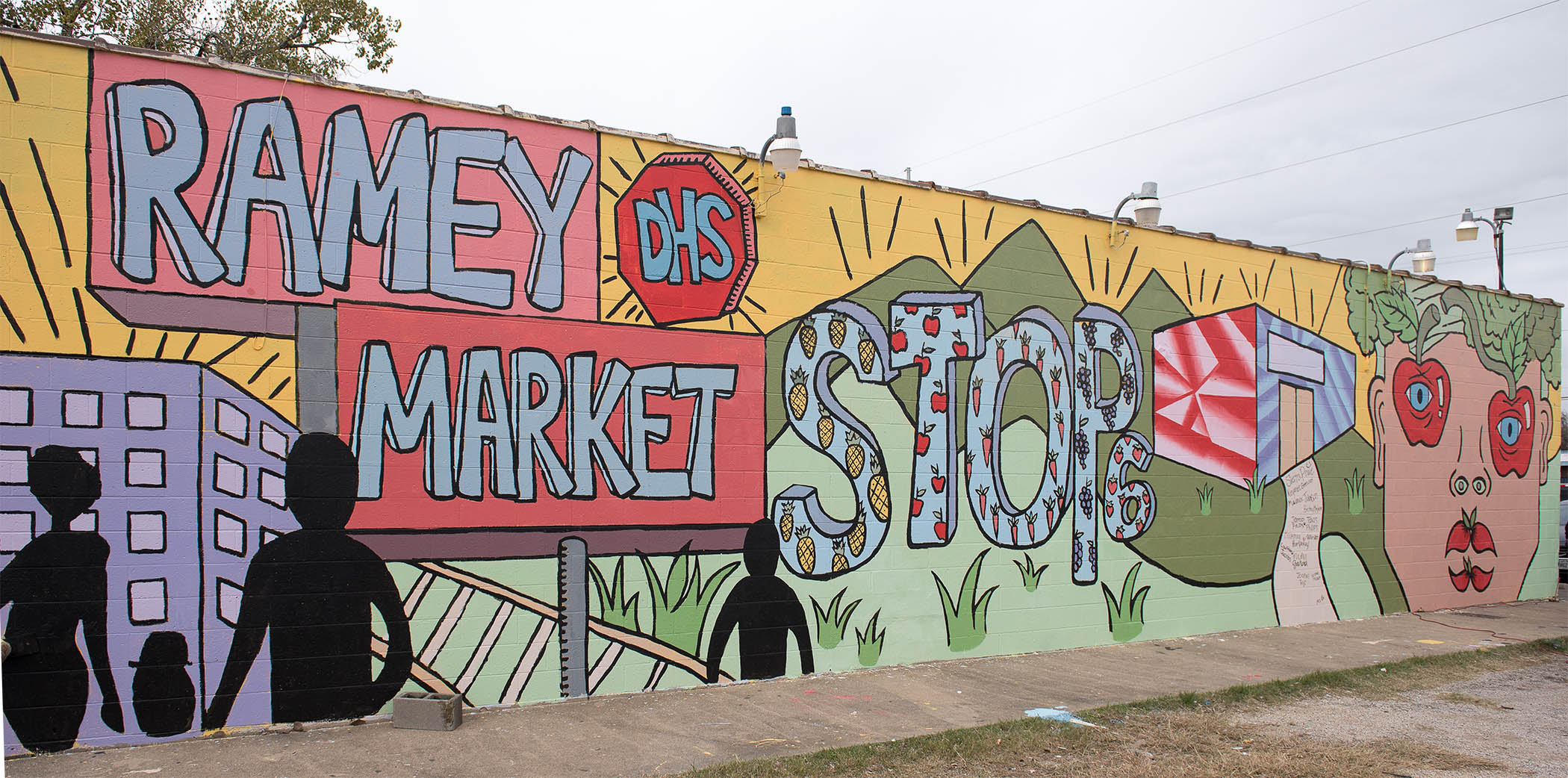 Ramey Market Unveils New Mural